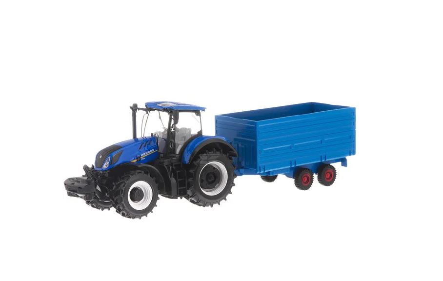 New Holland Spiel-Traktor T7.315 mit Heuwagen